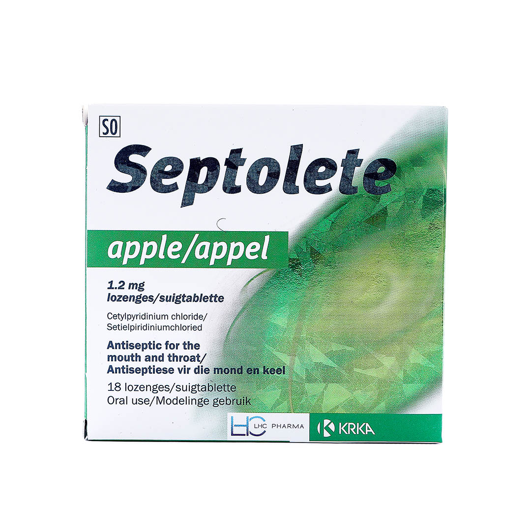 Septolete Apple — Front view.